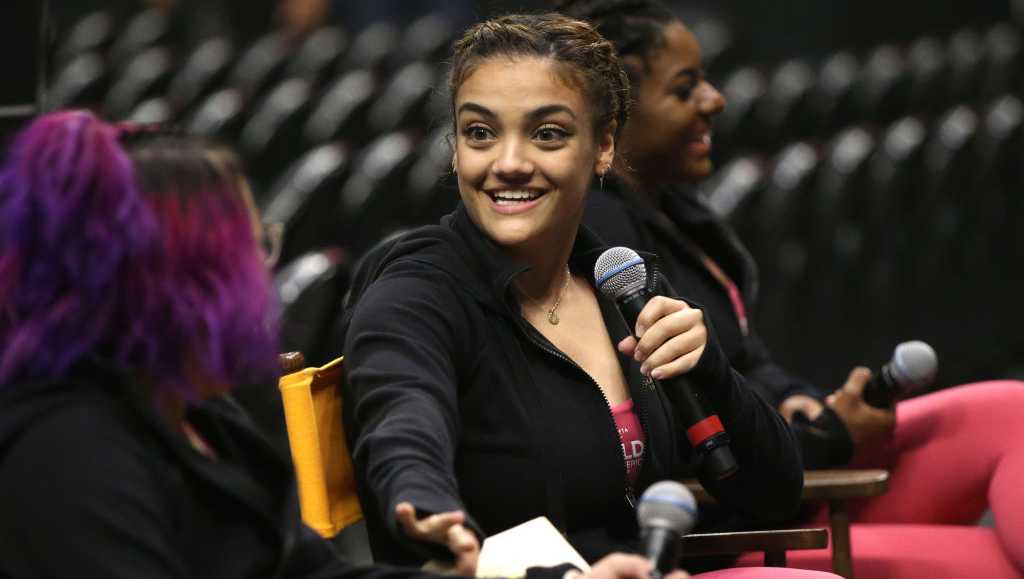 Fans of the Olympics find a new star. And Laurie Hernandez is not even competing this time [Video]