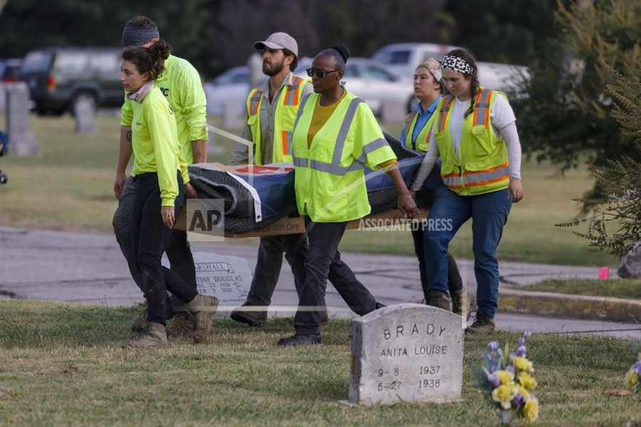 Third set of remains found with gunshot wound in search for 1921 Tulsa Race Massacre graves [Video]