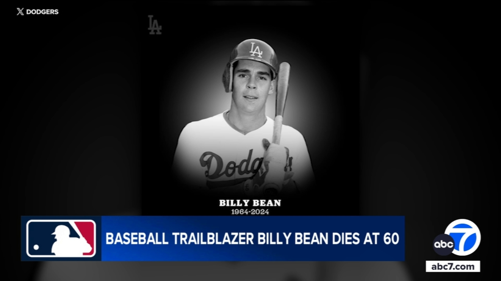 Billy Bean, openly gay former Dodger who worked for MLB, dies at 60 [Video]