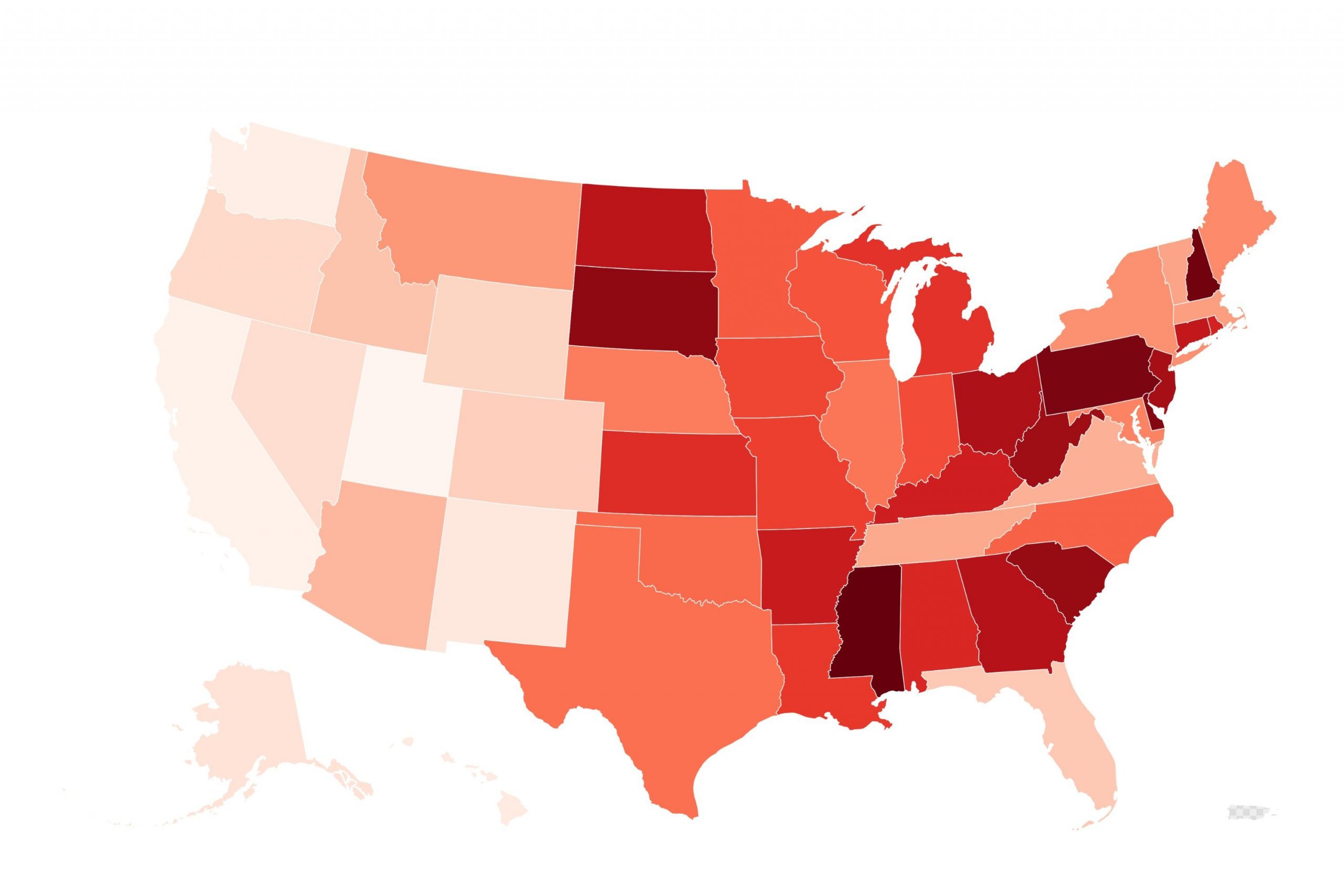 Map Shows Which States Have the Most Student Debt [Video]