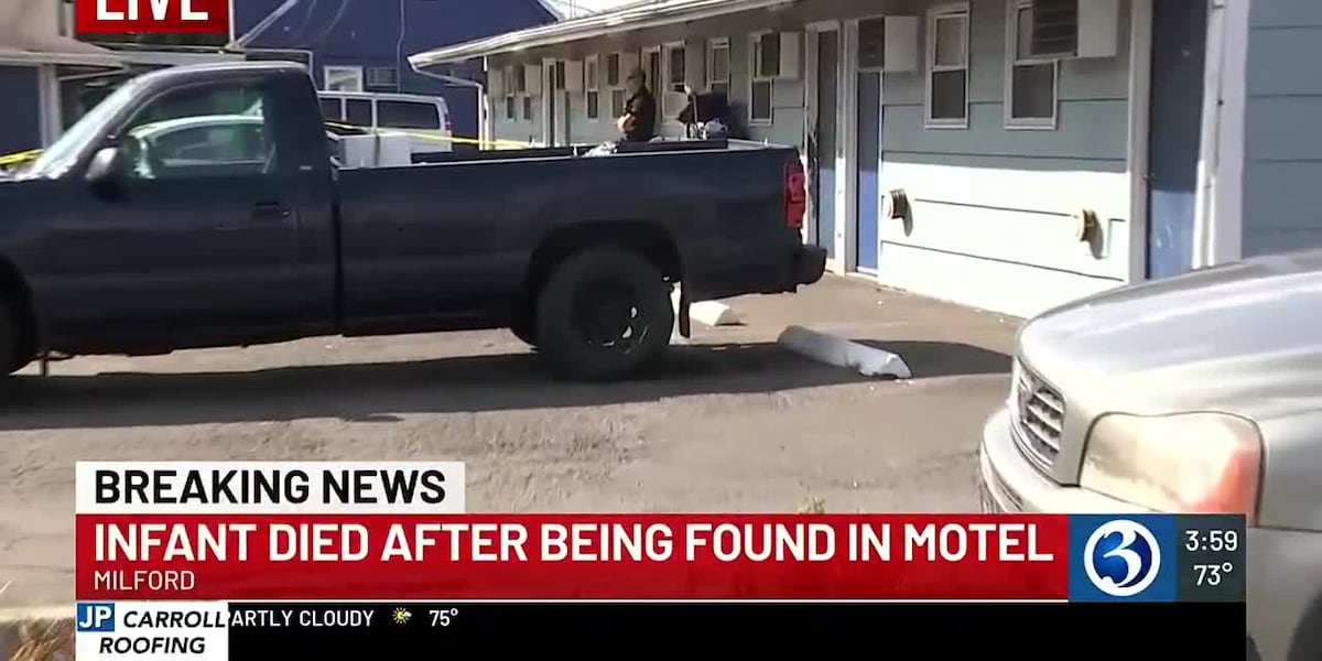 Cleaning staff finds dead infant in bathtub at Mayflower Motel in Milford [Video]