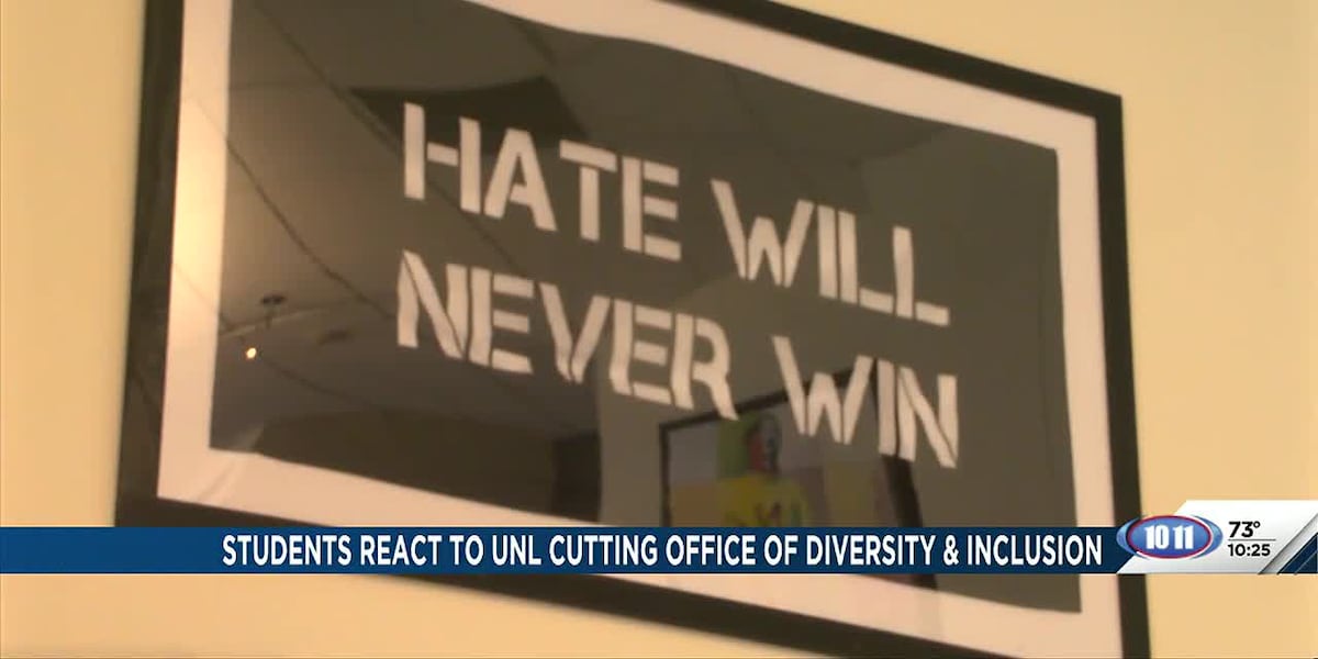 Students react to UNL cutting Office of Diversity and Inclusion [Video]