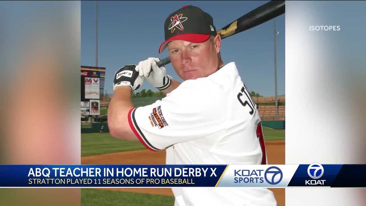 High school teacher competing in Home Run Derby X [Video]