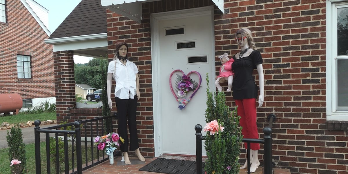 Woman mourns 10-month-old daughter, mother by dressing mannequins in their clothes [Video]