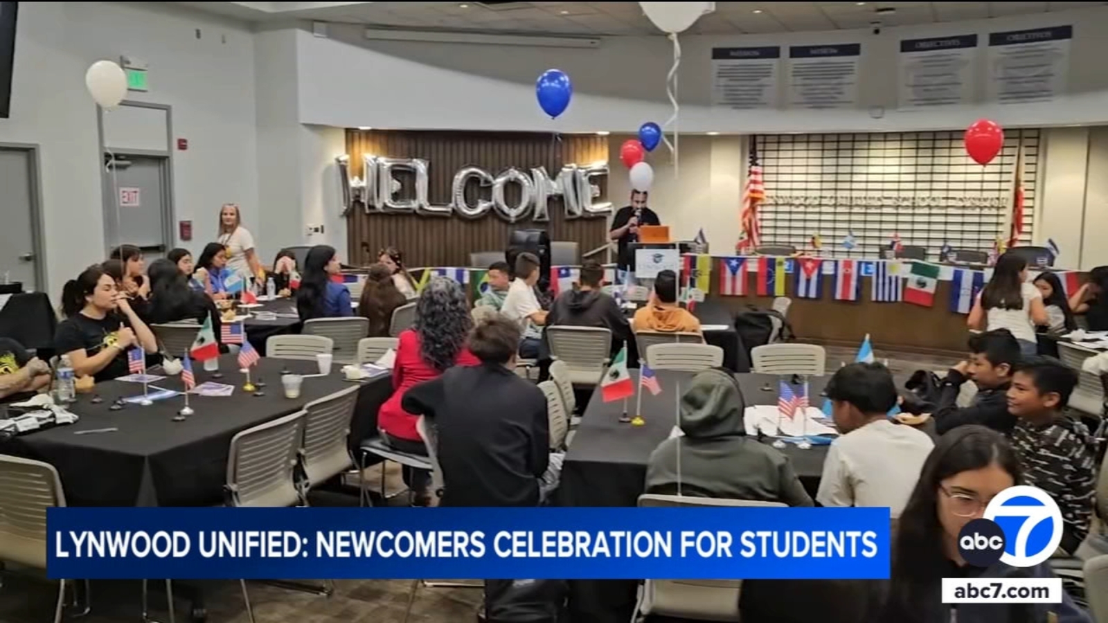 Lynwood Unified School District welcomes multicultural students back with special event [Video]