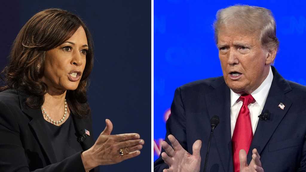 Kamala Harris and Donald Trump presidental debate [Video]