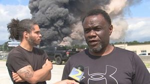 Business owners shut down over fire. I dont want to inhale it [Video]