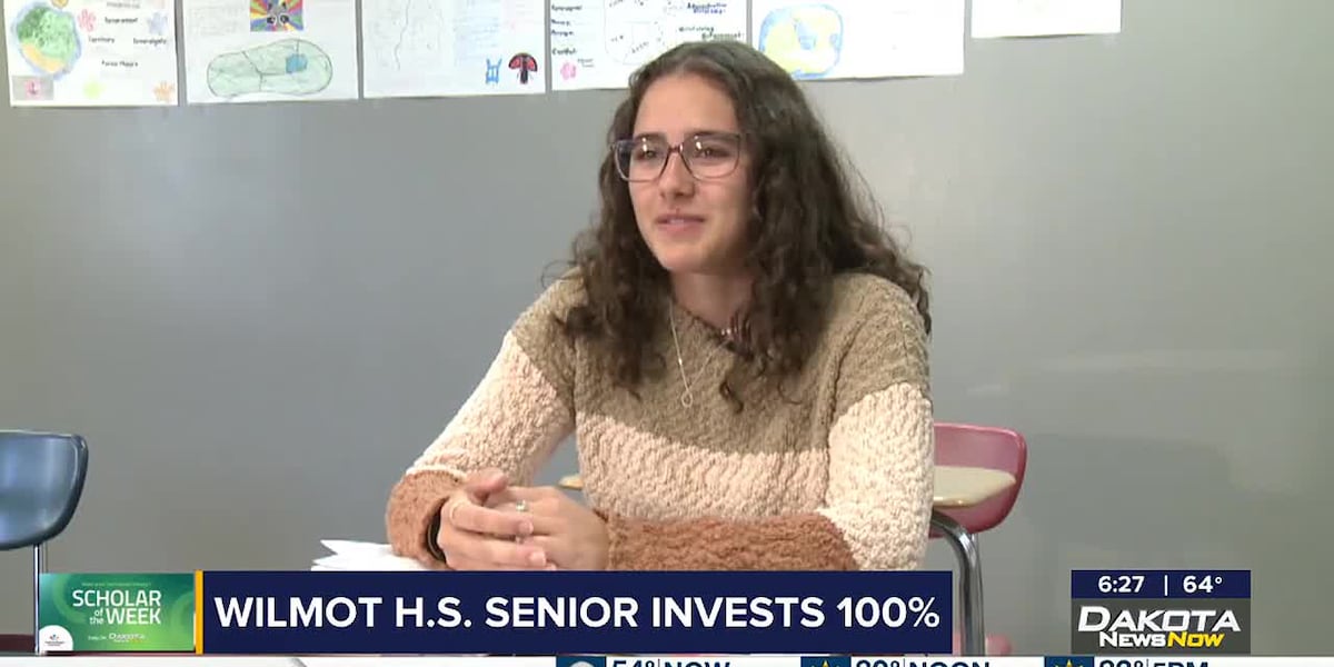 Touchstone Energy Scholar of the Week: Wilmot senior invests 100% [Video]