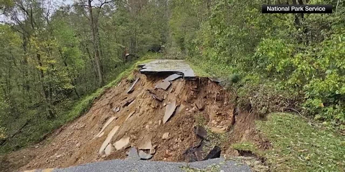 Famed Blue Ridge Parkway closed with no reopening date, park service says [Video]