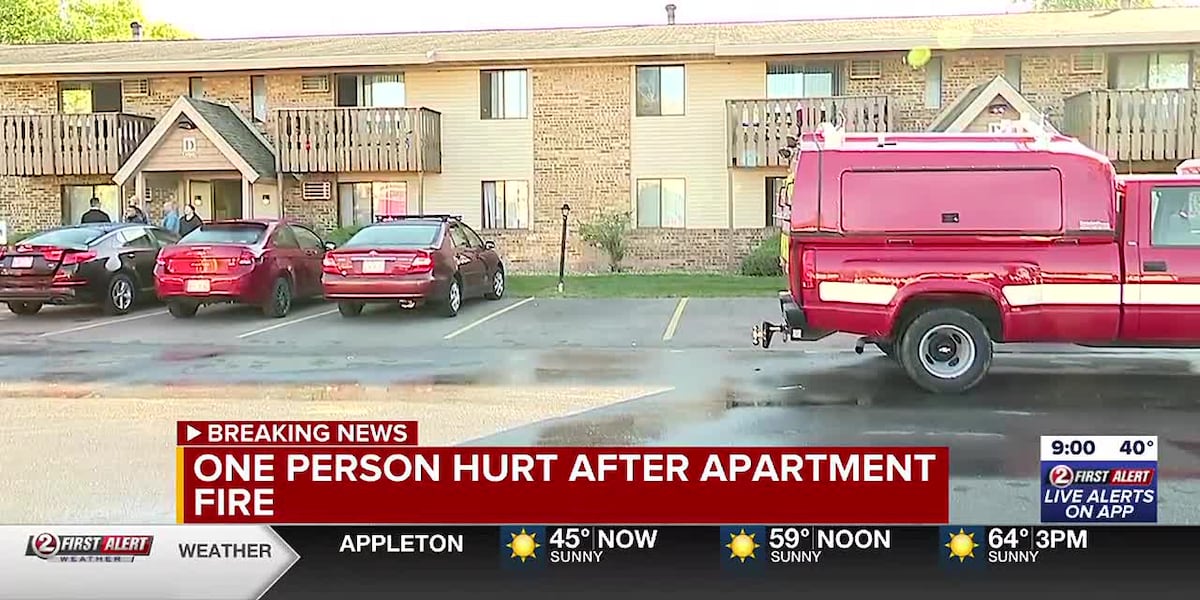 One hurt in Oshkosh apartment fire [Video]