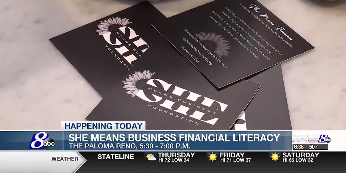 She Means Business hosting a financial literacy event [Video]