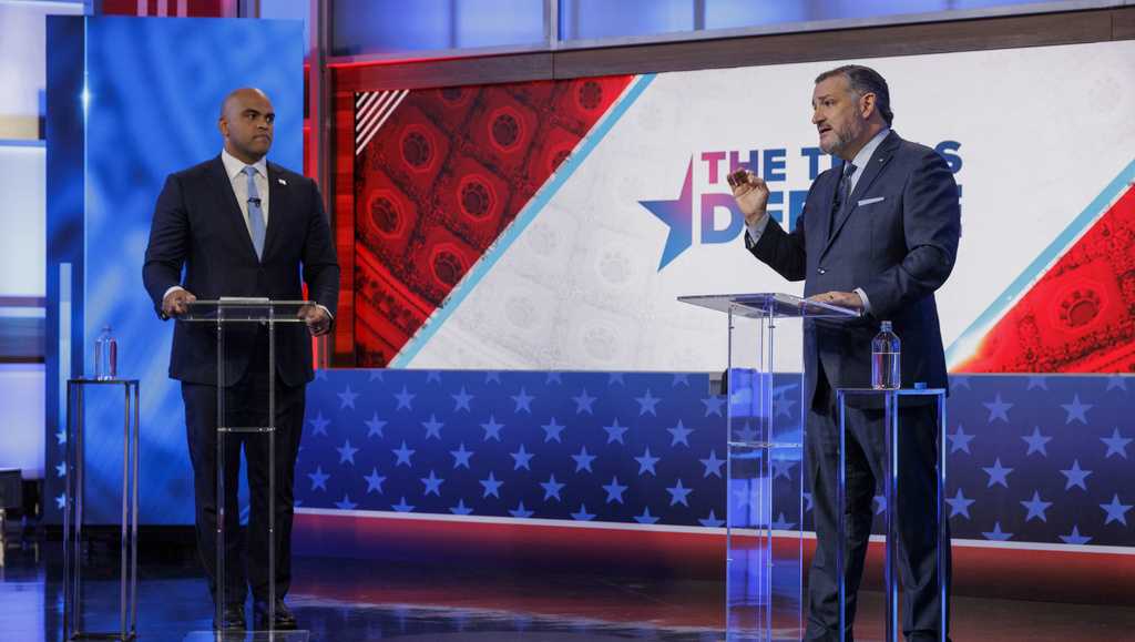 Ted Cruz, Colin Allred meet for only debate in Texas Senate race [Video]