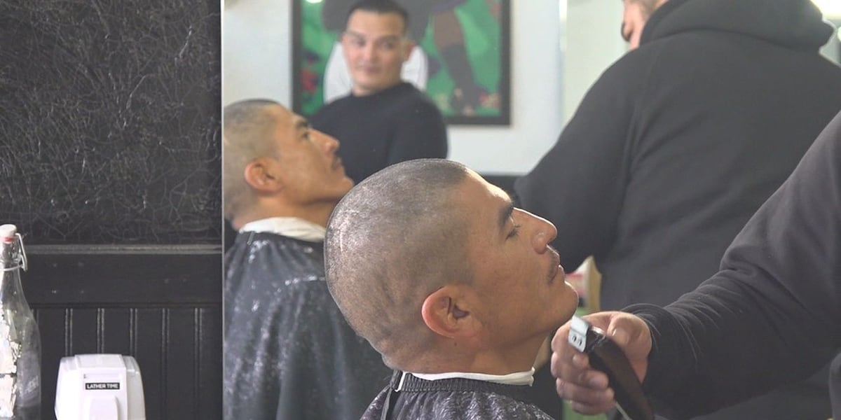 6 Throne Barbershop getting a jumping on the giving season with free haircuts for houseless individuals [Video]