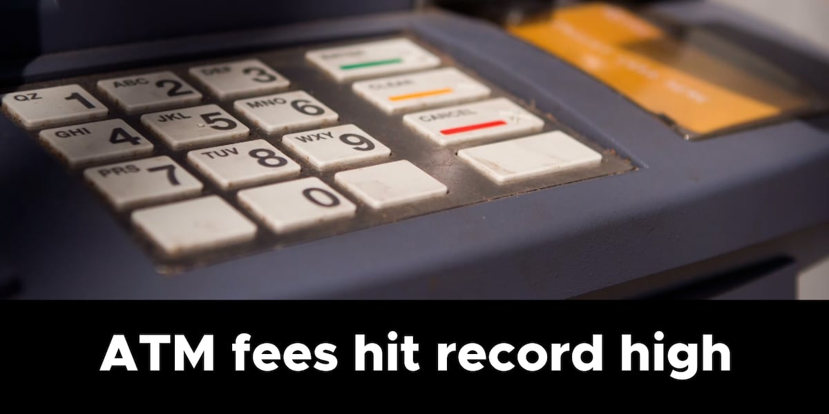 The cost of cash: ATM fees hit record high [Video]