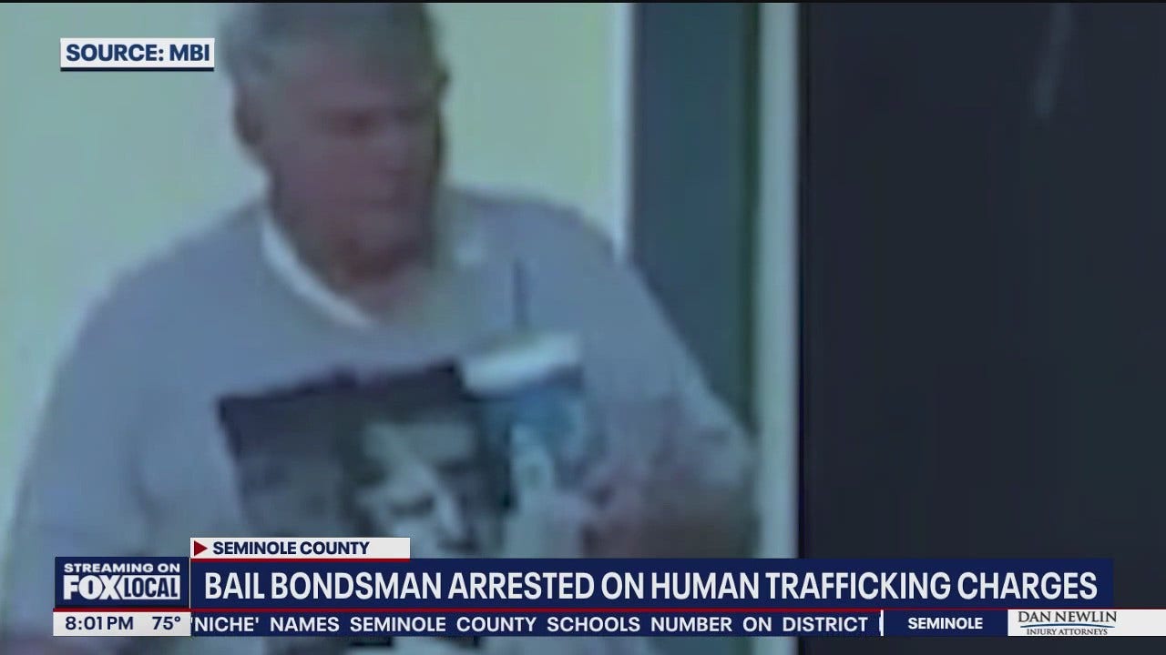 Bail bondsman arrested on human trafficking charges [Video]