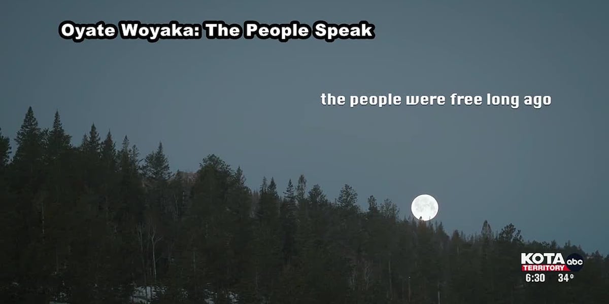 Oyate Woyaka: The People Speak to preserve, highlight Lakota language [Video]