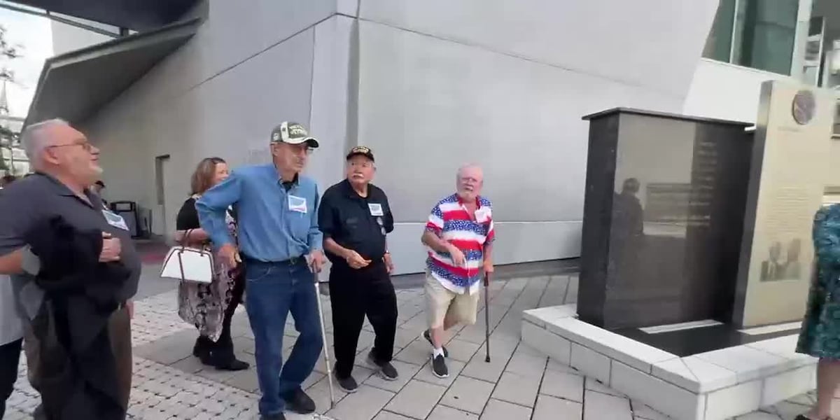 A Gulfport funeral home honors veterans with a trip to the National World War II Museum: recognizing their sacrifices for America [Video]