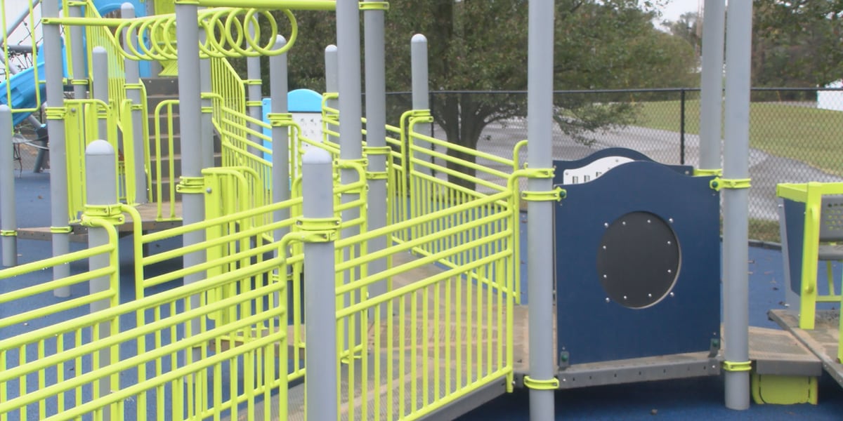 Allen County unveils new inclusive playground at Fred Hale Park [Video]