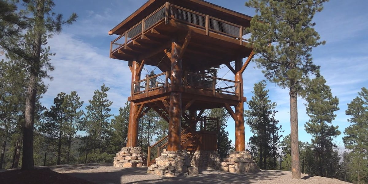 New watch tower in Black Hills wont just be used for fire lookout [Video]