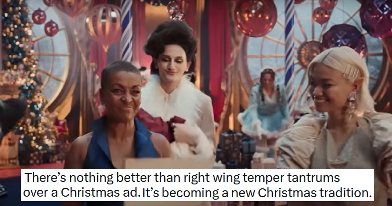 The new Boots Christmas advert is sending right-wing bigots up the wall for its glittery "wokeness" and X knows just how to respond [Video]