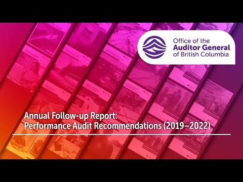 Office of the Auditor General B.C. [Video]