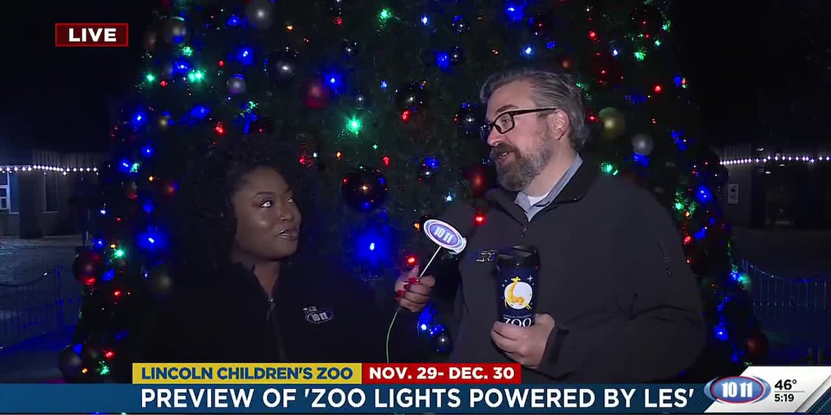 Zoo Lights Christmas Tree [Video]