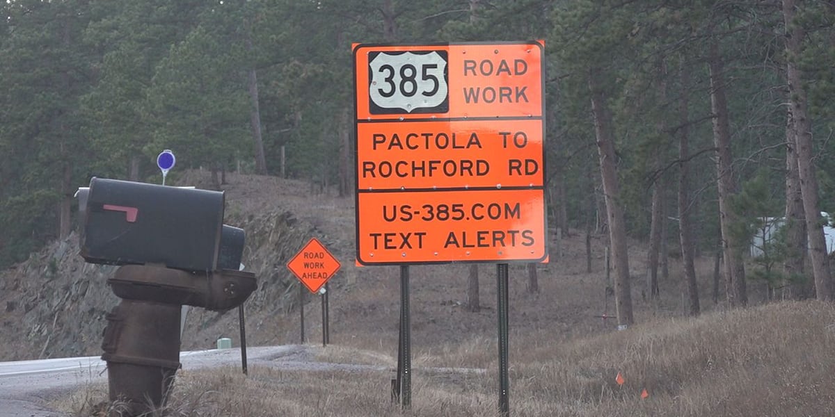 U.S. 385 reconstruction preparing to enter phase two [Video]