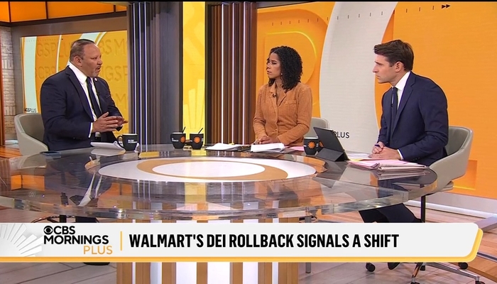 CBS Trots Out Racial Activist, Colleagues Spouse to Trash Walmart Cutting DEI [Video]