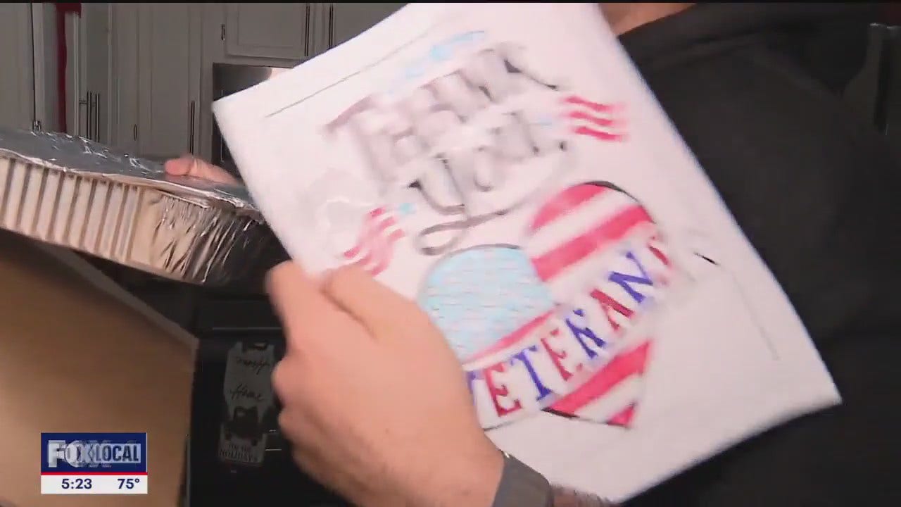 Volunteers deliver Thanksgiving meals to NTX veterans [Video]