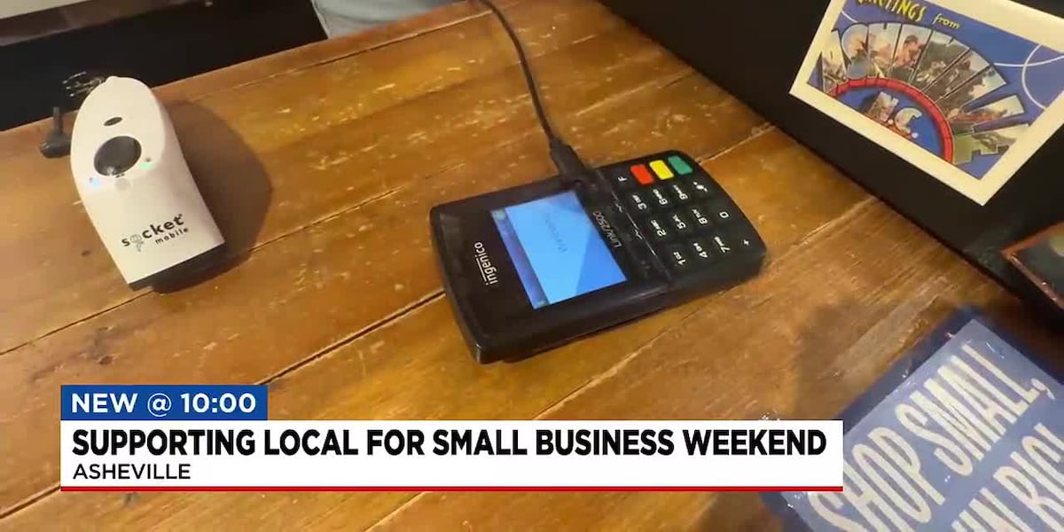 Small businesses in Asheville encourages people to shop local this weekend [Video]