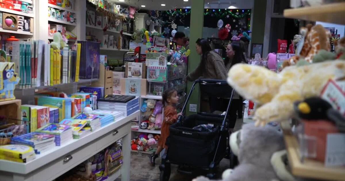 Local toy store company owner speaks on Black Friday, holiday shopping impact [Video]