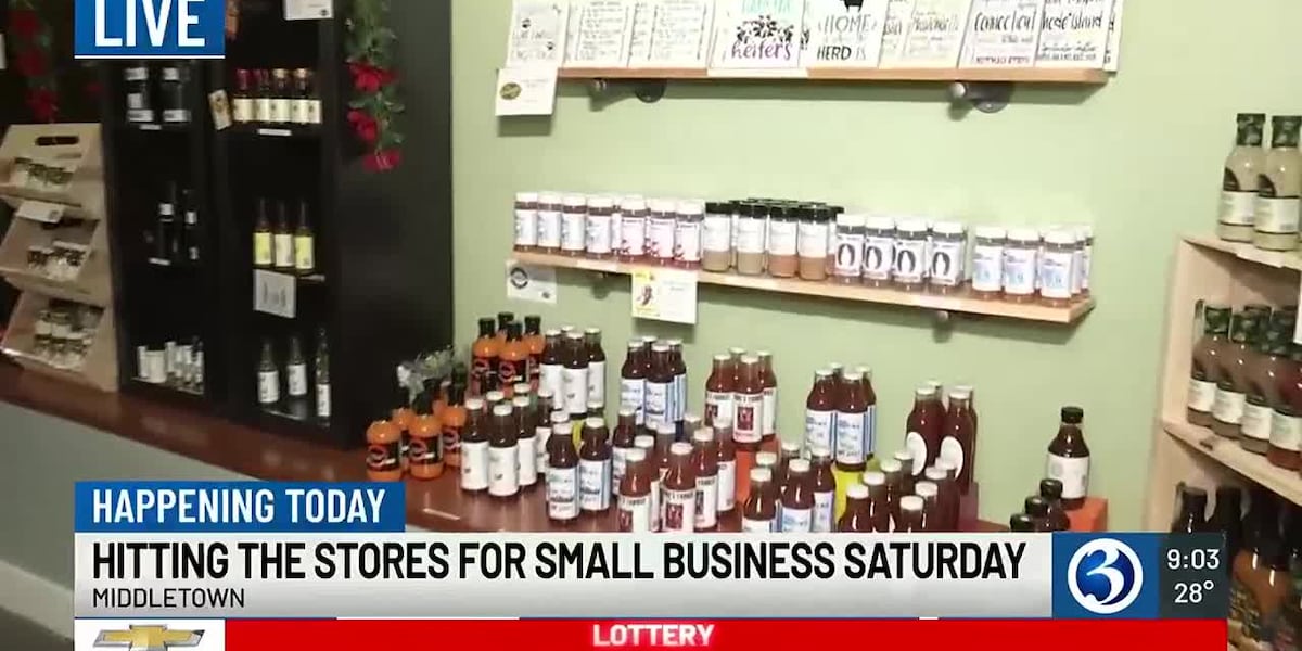 Small Business Saturday boosts local economy in Middletown [Video]