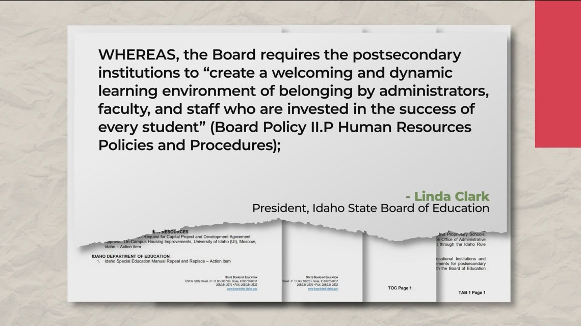 Idaho State Board moves to limit DEI policies at Idaho colleges, following legislative pressure [Video]