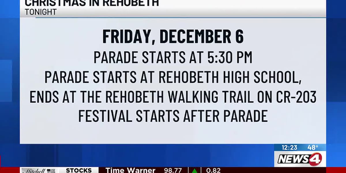 Get in the holiday spirit with Christmas in Rehobeth [Video]