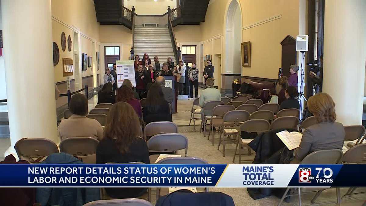 Maine Commission on the Status of Women release biennial report [Video]