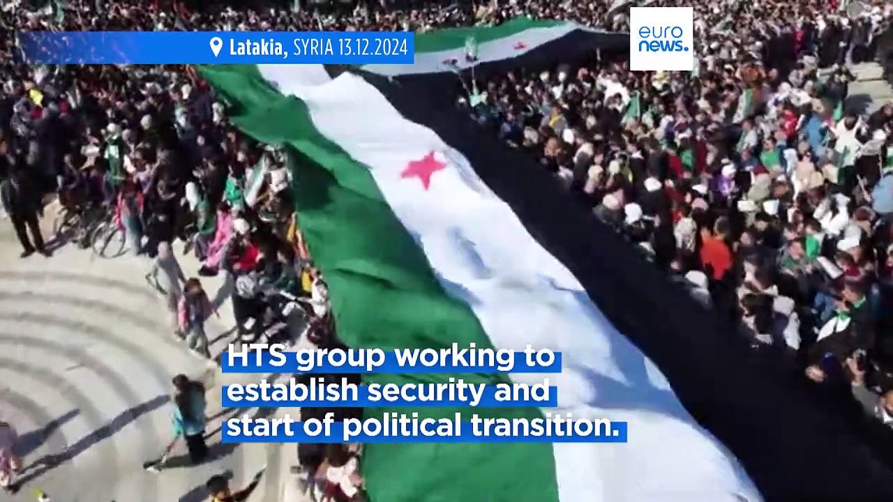 Syrians mark first Friday Prayers since fall of [Video]