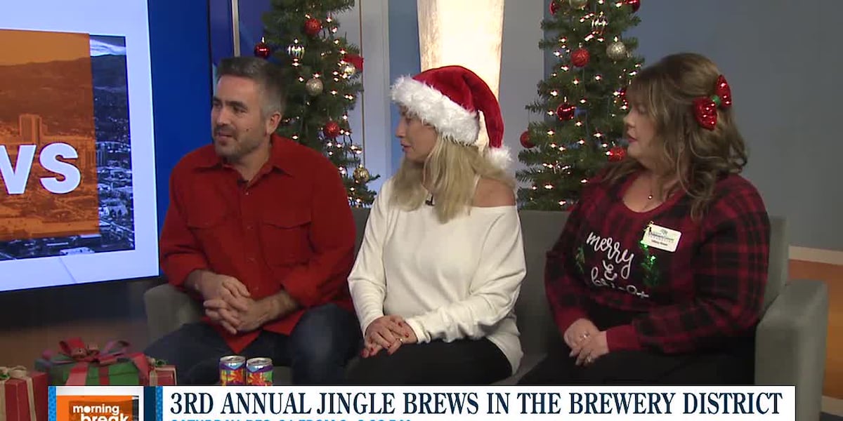 Third annual Jingle Brews returns to Renos Brewery District [Video]