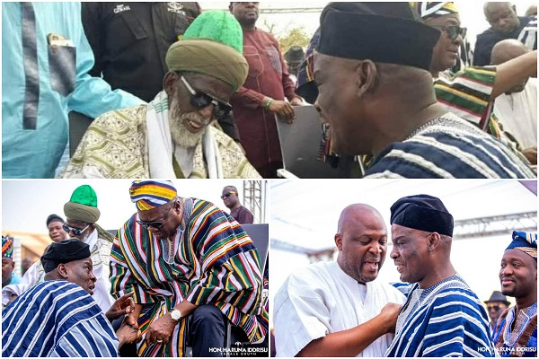 Chief Imam, Mahama brothers, others join Haruna Iddrisu to mourn his mother [Video]