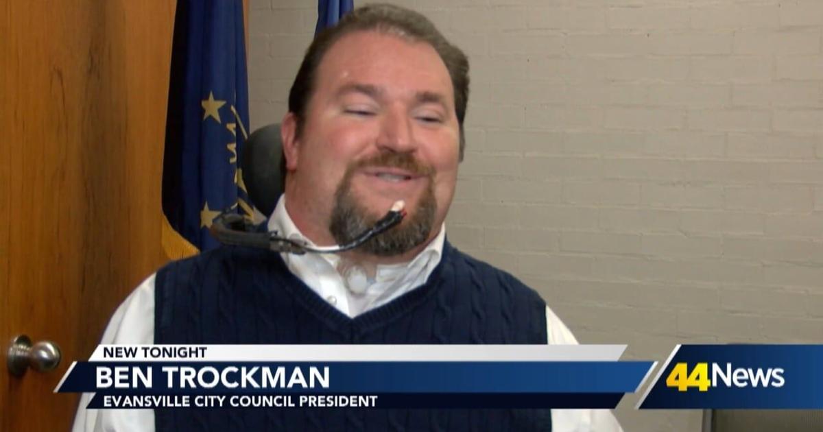 Ben Trockman makes history as Evansville City Council President | Video